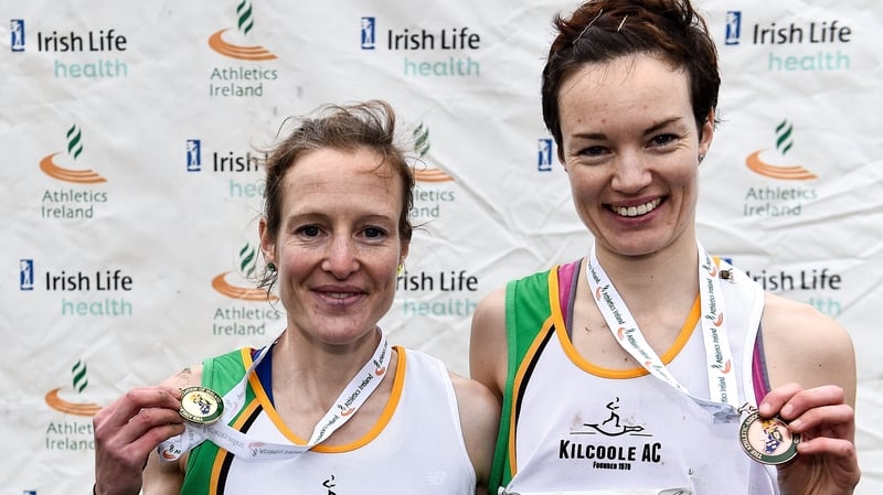 Fionnuala McCormack (L) and her sister Una Britton