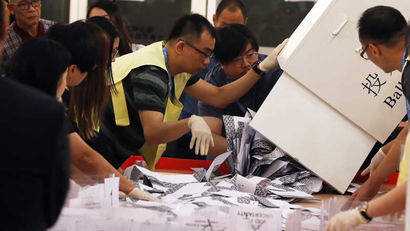 Democratic candidates across the city secured more than half of the council seats