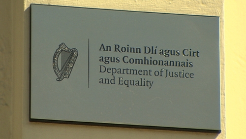 The Dept of Justice is to make the Irish forms easier to find on its website