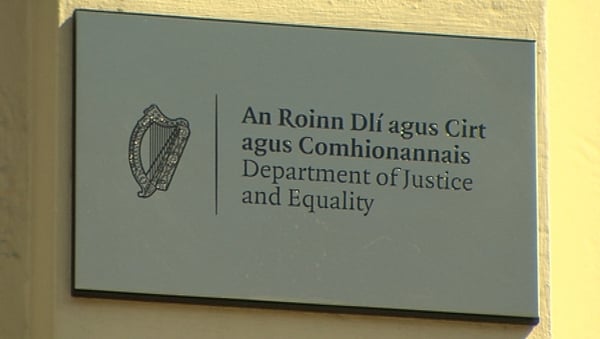 The Dept of Justice is to make the Irish forms easier to find on its website