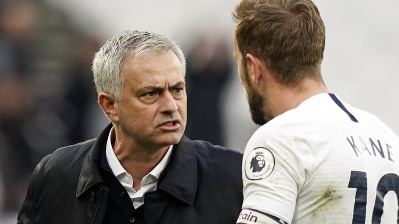 Kane (r) on Mourinho: 'He wants to win. He's a proven winner'
