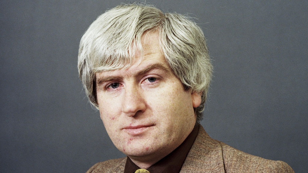 Former RTÉ News reporter Pat Sweeney in April 1977.