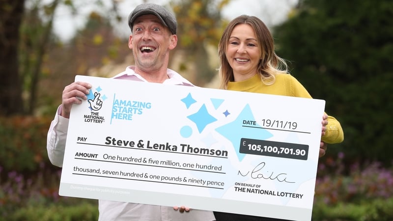 Steve Thomson and his wife Lenka