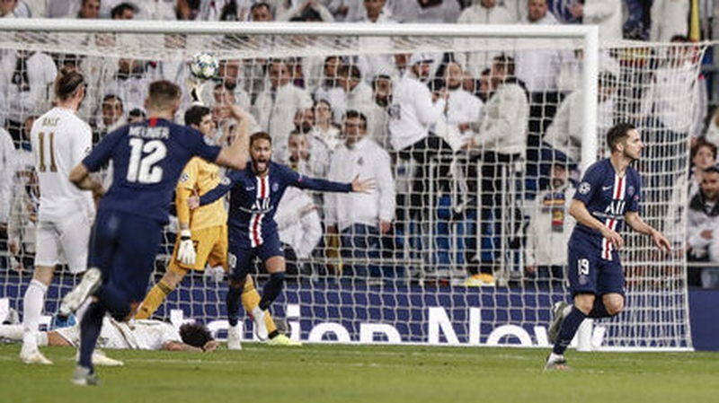 Pablo Sarabia celebrates his late equaliser