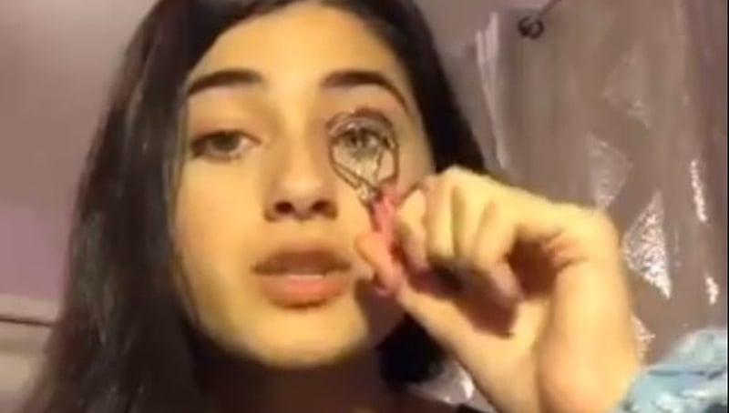 Feroza Aziz's video has been seen millions of times across various social platforms (Courtesy: TikTok)