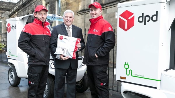 Des Travers, CEO of DPD Ireland, says the company is set to hire 100 new drivers on top of the 115 new drivers it had taken on over the past month