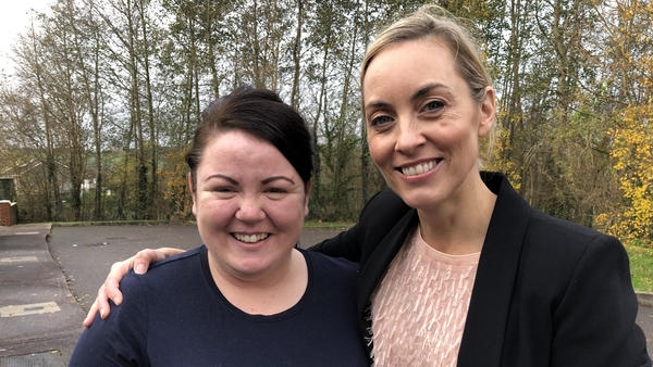 Tanya with Kathryn Thomas