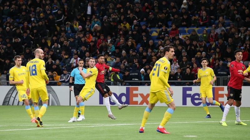 Jesse Lingard opened the scoring