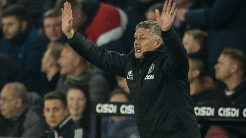 Ole Gunnar Solskjaer started with an outfield line-up with an average age of just 20 years and 221 days