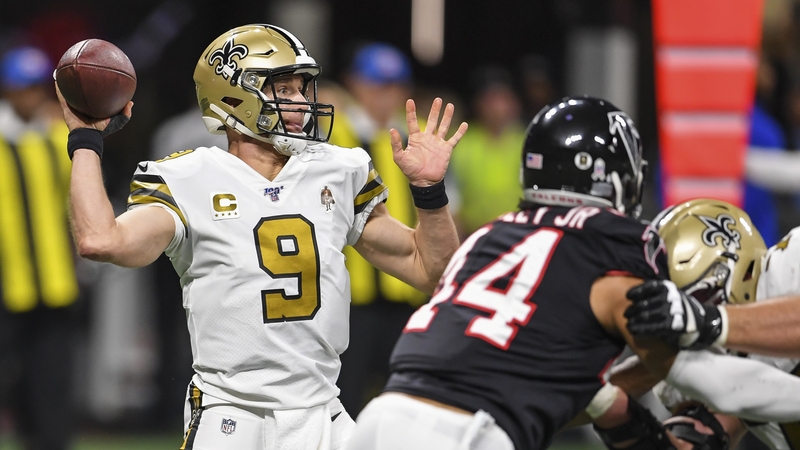 New Orleans Saints quarterback Drew Brees
