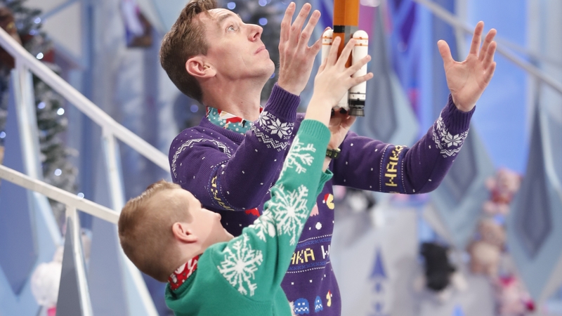 "Obviously something lovely happened"