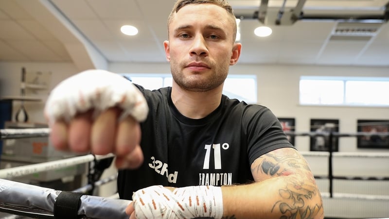 Carl Frampton: 'I probably put a lot of pressure on myself '