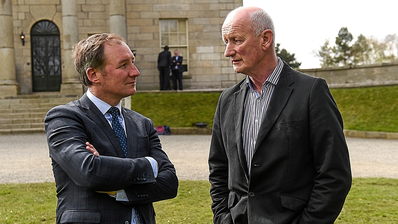 Jim Gavin (L) with Brian Cody