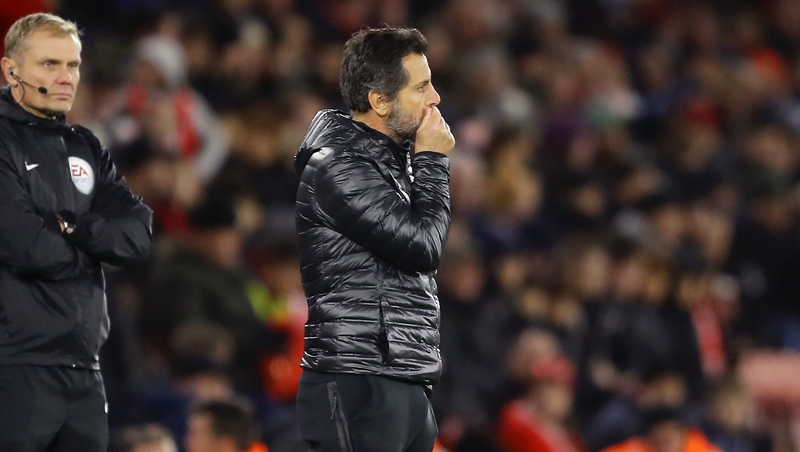 Flores yesterday at St Mary's