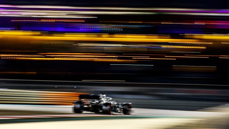 Hamilton totally dominated at the Yas Marina Circuit