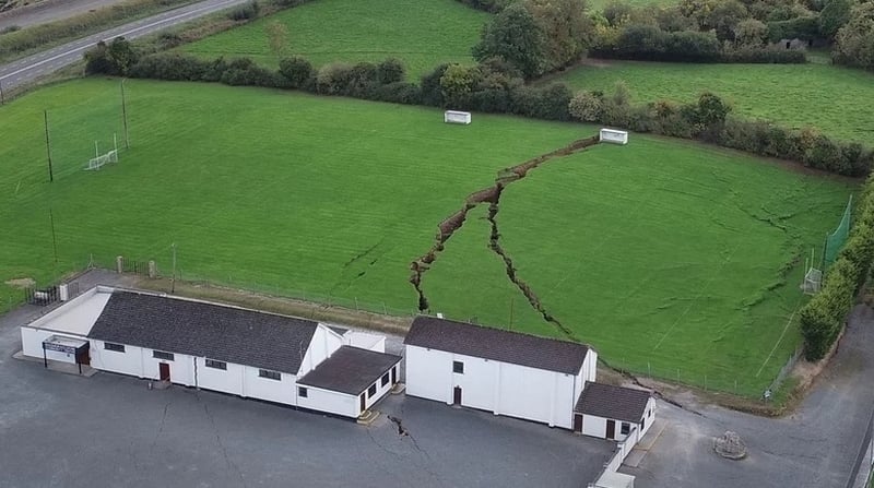 Magheracloone lost their facilities to subsidence in September 2018 after part of a disused mine collapsed