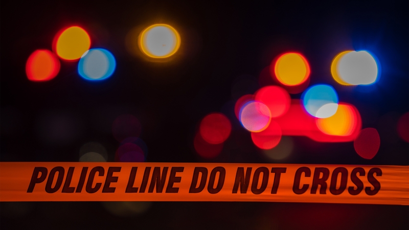 Police said the front door of the house was rigged to fire a handgun at intruders