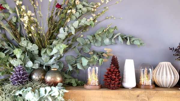 Bring that Christmas cheer indoors with these mantelpiece makeovers, using garlands, candle circles and stand-alone showstoppers.