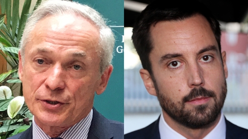 Richard Bruton agus Eoghan Murphy