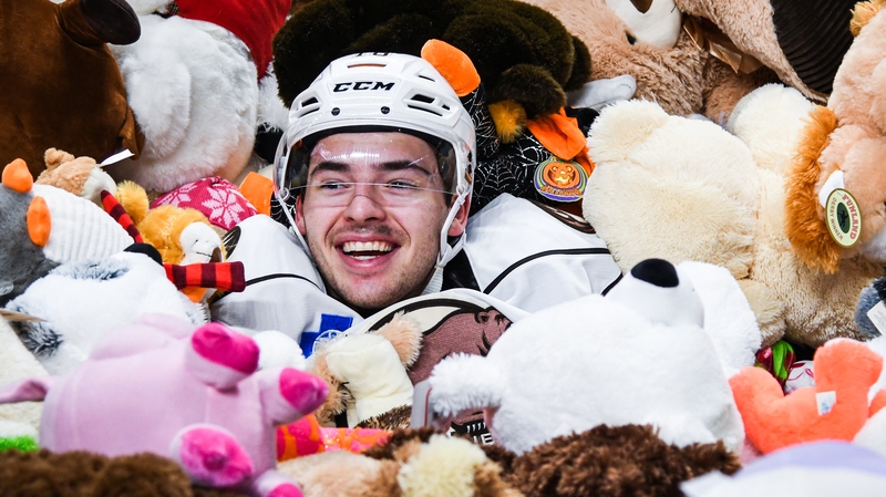 The stuffed toys are donated to around 40 charities ahead of the Festive season (Pic: Hershey Bears/Caroline O'Connor)