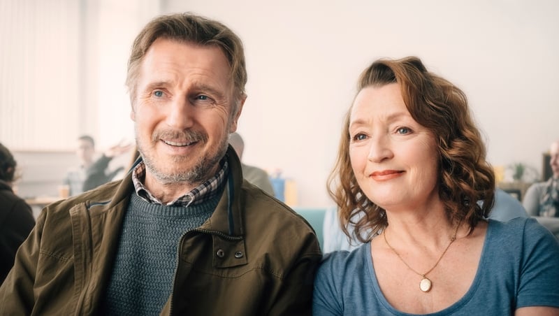 Liam Neeson and Lesley Manville in Ordinary Love