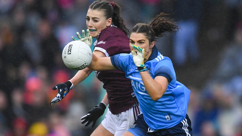 Niamh Collins in action against Áine McDonagh of Galway during this year's All-Ireland final