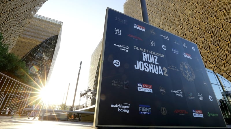 The Clash on Dunes Public Work Out at Public at the Investment Fund office complex on December 03, 2019 in Dubai, United Arab Emirates.