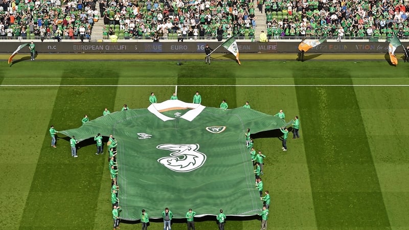 Three Ireland have sponsored the national soccer team since 2010