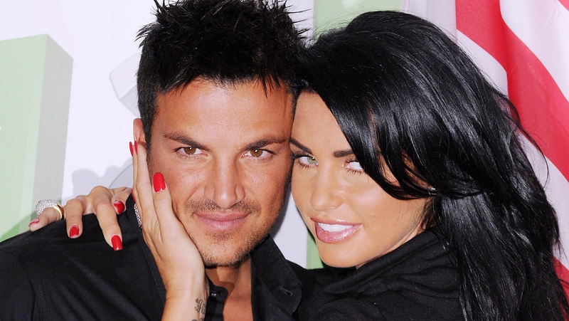 Peter Andre and Katy Price in happier times