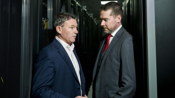 Maurice Mortell, Managing Director Ireland at Equinix and Stuart Halford, Head of Technology Services at Goodbody