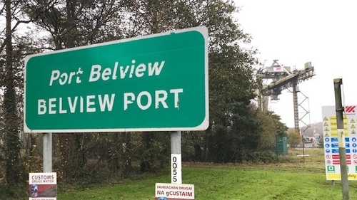 The men had travelled in a cargo ship from France to Belview Port