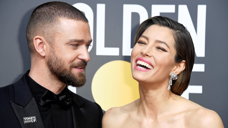 Justin Timberlake and Jessica Biel