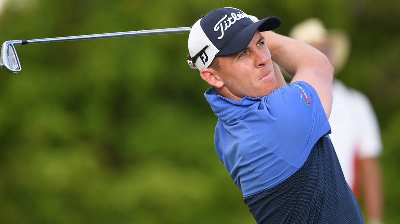 Grant Forrest is in a five-way tie for the lead