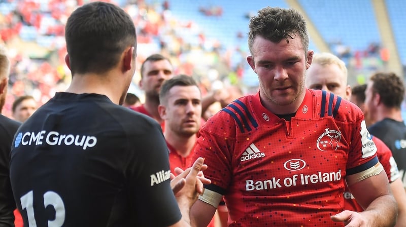 Peter O'Mahony after last season's 32-16 semi-final loss to Saracens