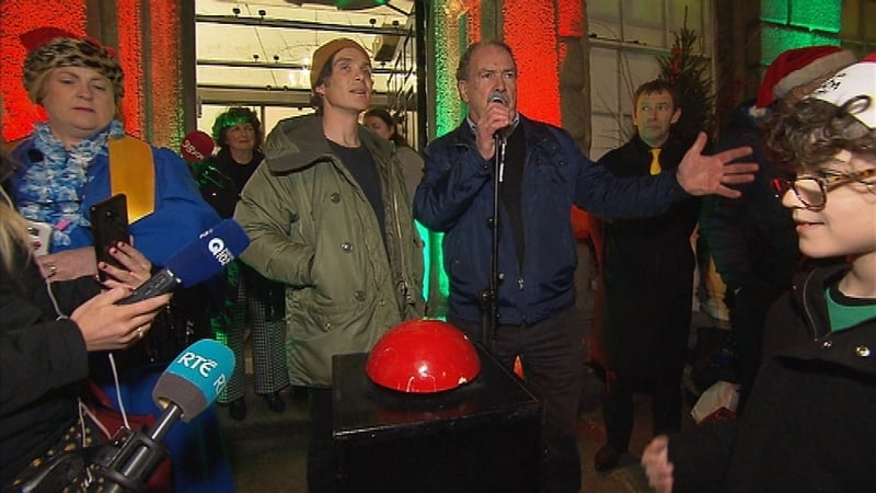 Mr McGuiness was speaking at at the launch of the Simon House of Light Festival where he was joined by Cillian Murphy