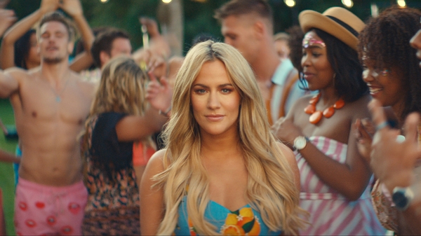 Caroline Flack in the new Love Island trailer