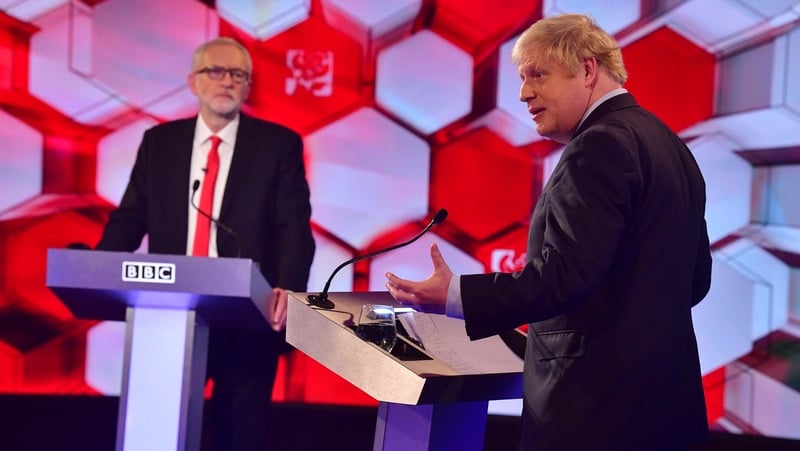 Jeremy Corbyn and Boris Johnson clashed over post-Brexit trade arrangements