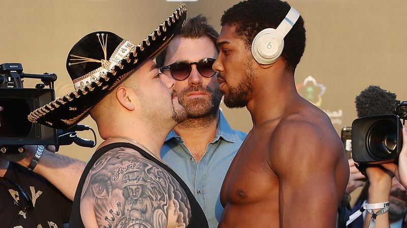 The tale from the scales was that Andy Ruiz Jr and Anthony Joshua have gone in opposite directions weight-wise since their first bout