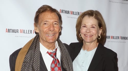 Ron Leibman and wife, actress Jessica Walter pictured in 2016