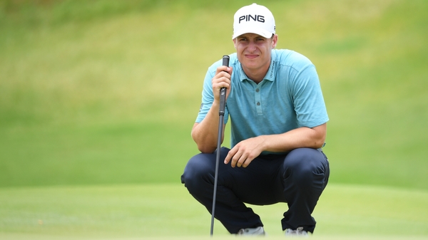 Calum Hill in the hunt on his maiden year on tour