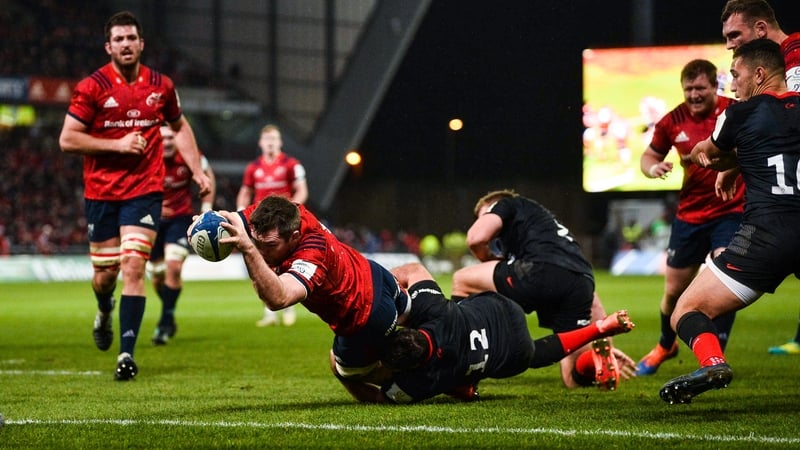 Peter O'Mahony scored the game's only try