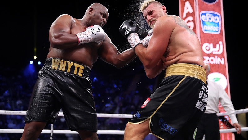 Dillian Whyte beat Mariusz Wach on a unanimous decision on the undercard of Joshua-Ruiz 2 at the weekend