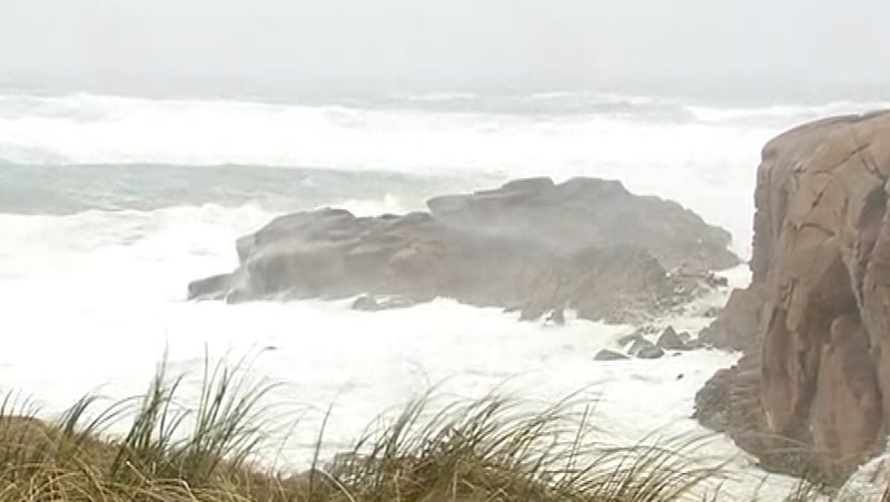 The risk of flooding will be highest along southern, western and northwestern coasts (file pic)