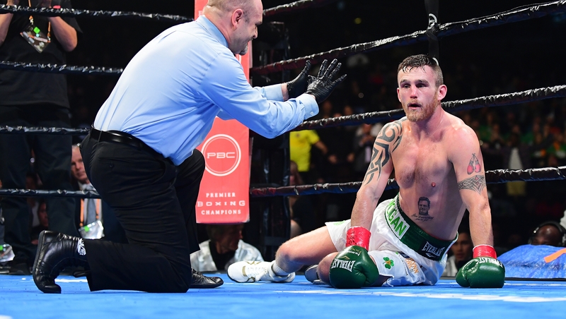 Dennis Hogan could not secure the world title in New York