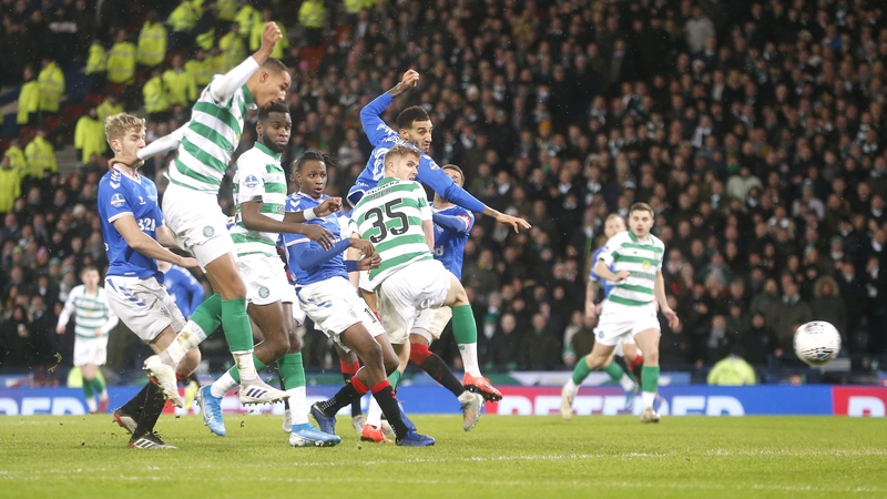 Christopher Jullien scored the only goal of the game at Hampden Park