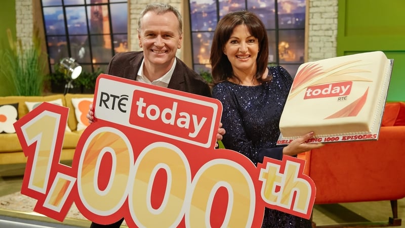 Today with Maura and Dáithí celebrate 1000th episode on Monday