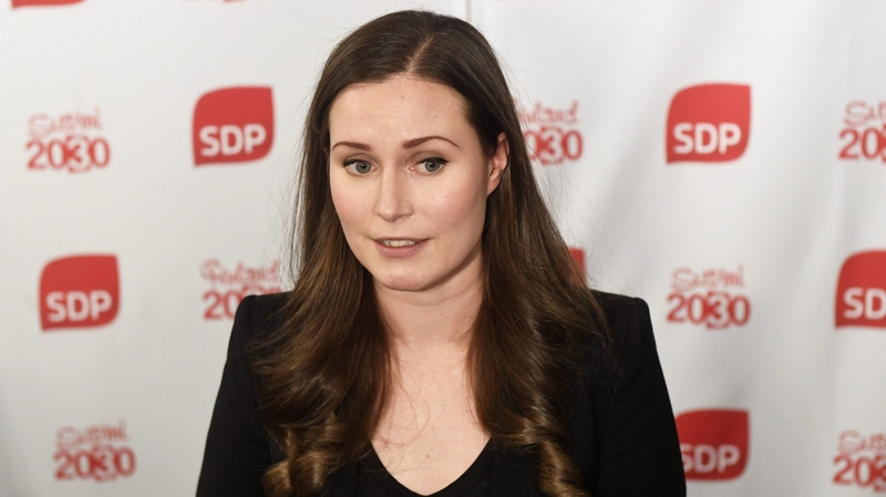 Sanna Marin becomes not only Finland's youngest-ever prime minister but also the world's youngest sitting head of government