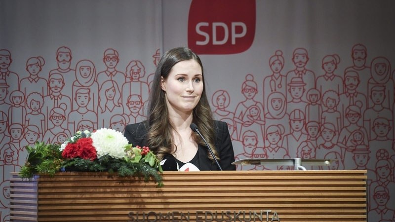 Sanna Marin began politics in 2012 when she was elected to the city council in her hometown of Tampere