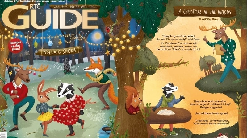 The Christmas RTÉ Guide is a festive staple in households across Ireland.