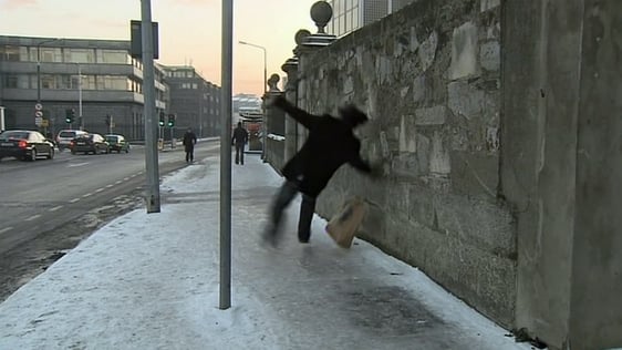 Man Slips on Ice (2010)